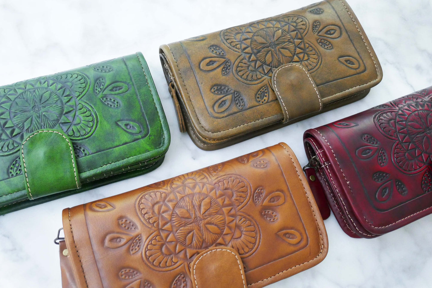 Handcrafted Women's Leather Wallet